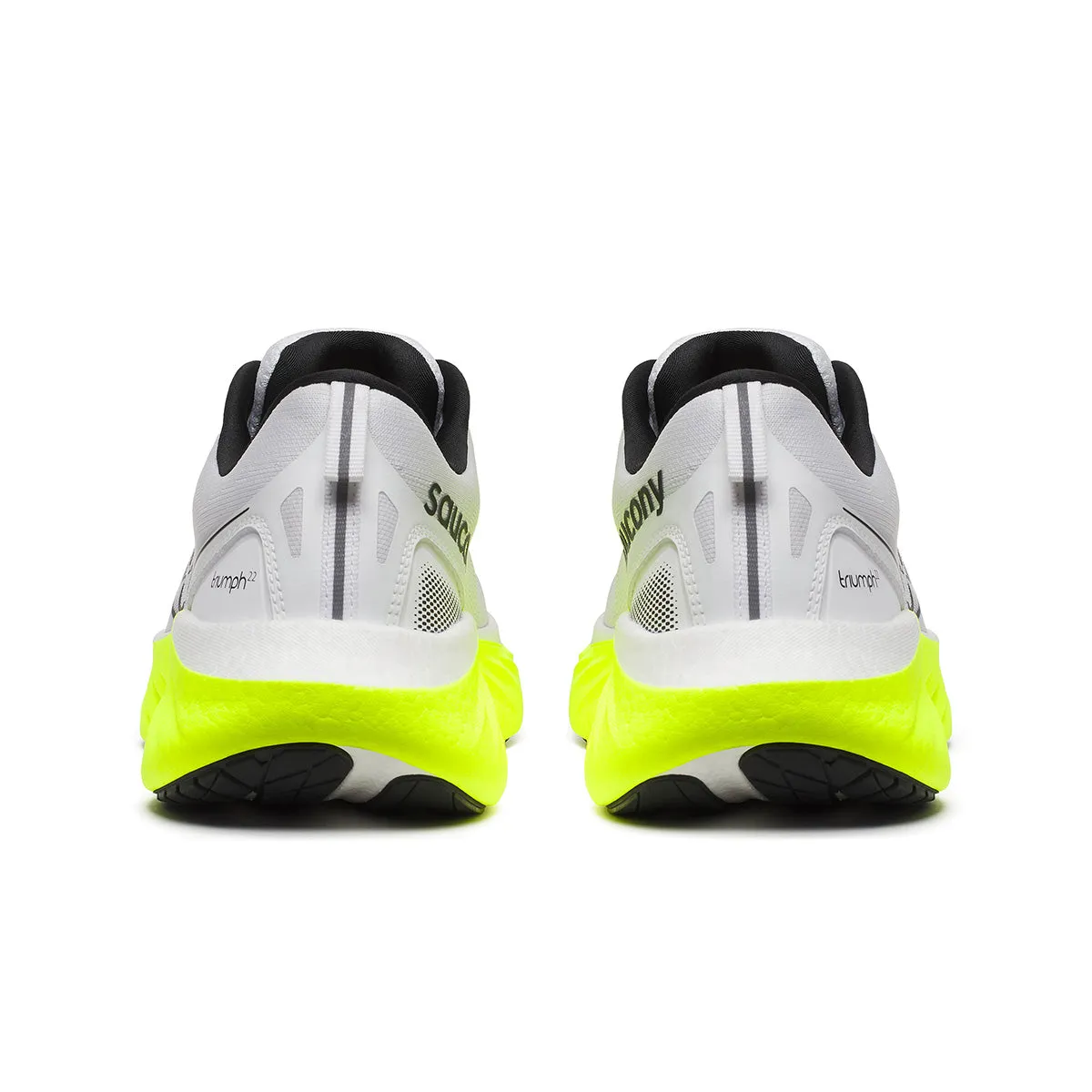Saucony Triumph 22 Mens | White/citron