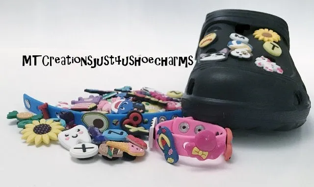 Shoe charms-flowers-garden