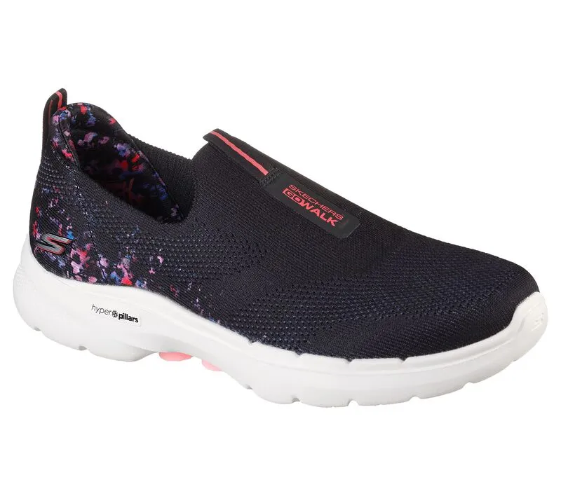 Skechers Womens GOwalk 6 Slip-On Walking Shoe