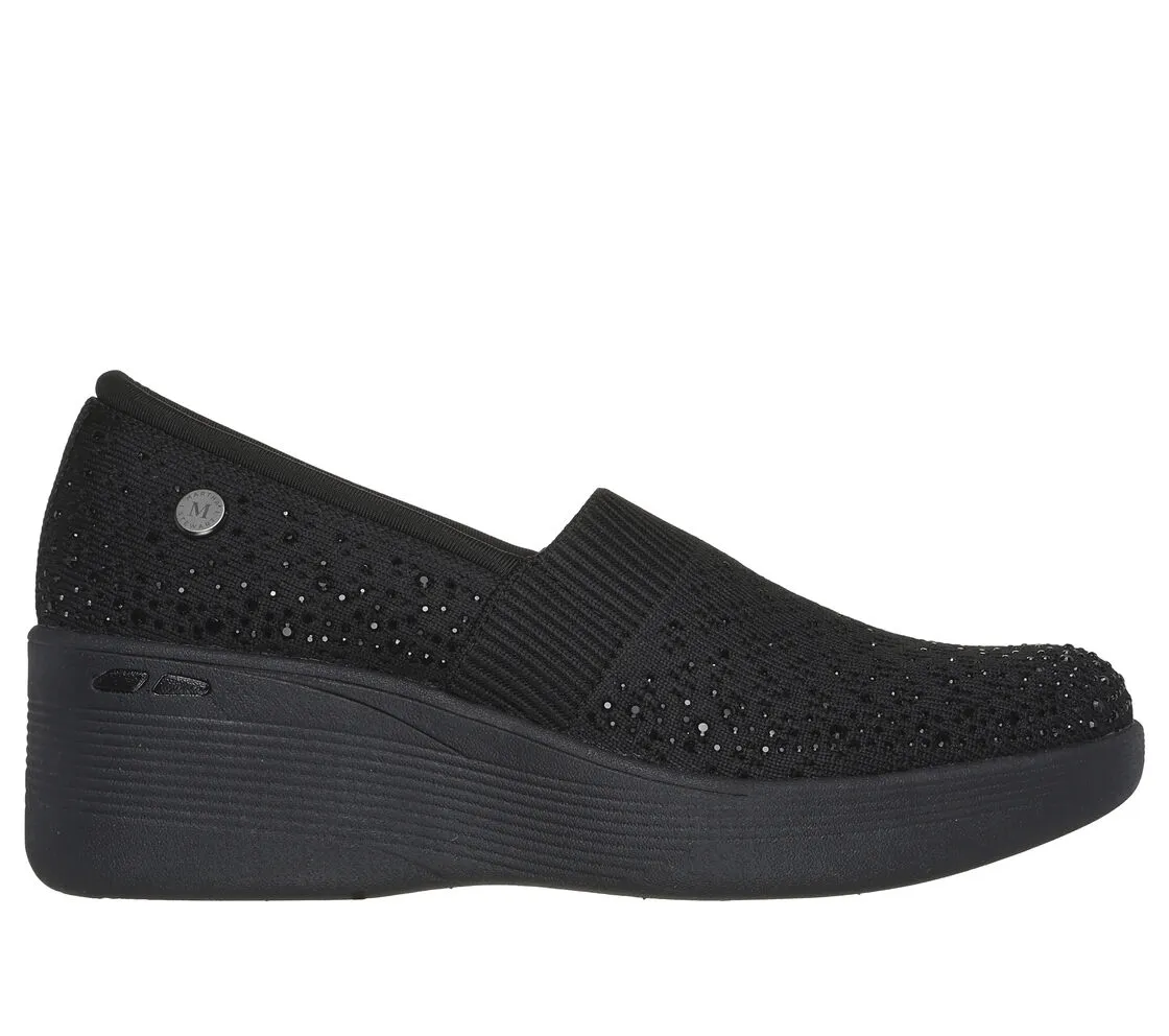 Skechers Womens Martha Stewart: Pier-Lite Wedge Slip-On Shoes
