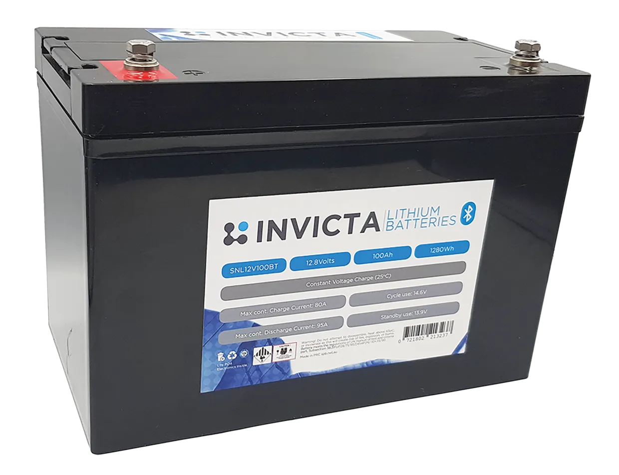 SNL12V100BT Invicta Lithium
