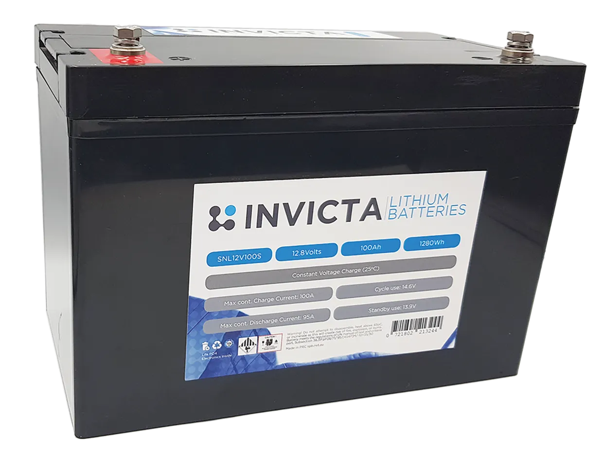 SNL12V100S Invicta Lithium