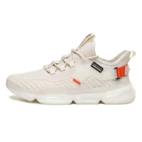 Sports Casual Flying Knit Running Shoes Popcorn