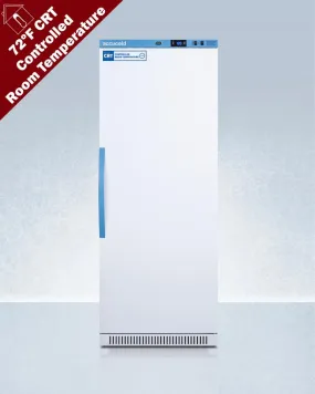 Summit ARS12PVCRT 12 CU.FT. Upright Controlled Room Temperature Cabinet