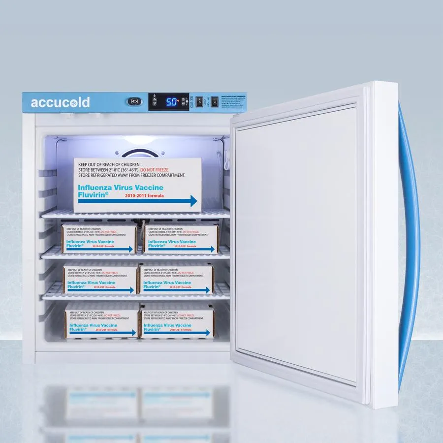 Summit ARS1PV456 1 CU.FT. Compact Vaccine Refrigerator, Certified To Nsf/ansi 456 Vaccine Storage Standard