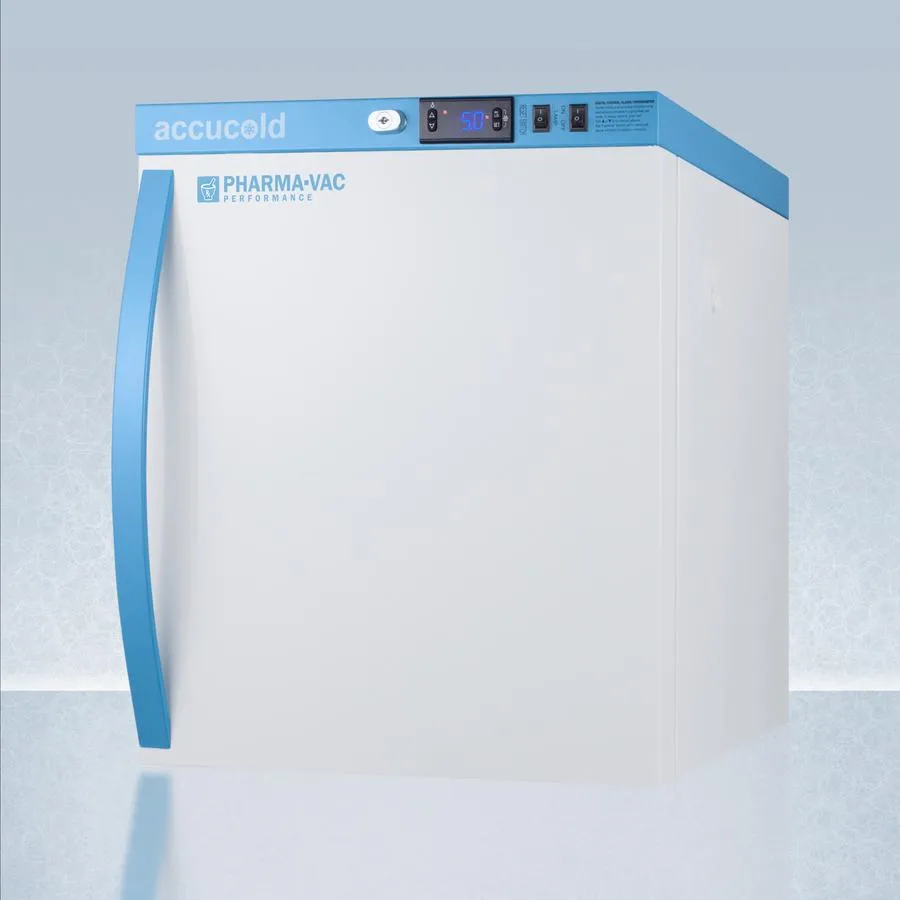 Summit ARS1PV456 1 CU.FT. Compact Vaccine Refrigerator, Certified To Nsf/ansi 456 Vaccine Storage Standard