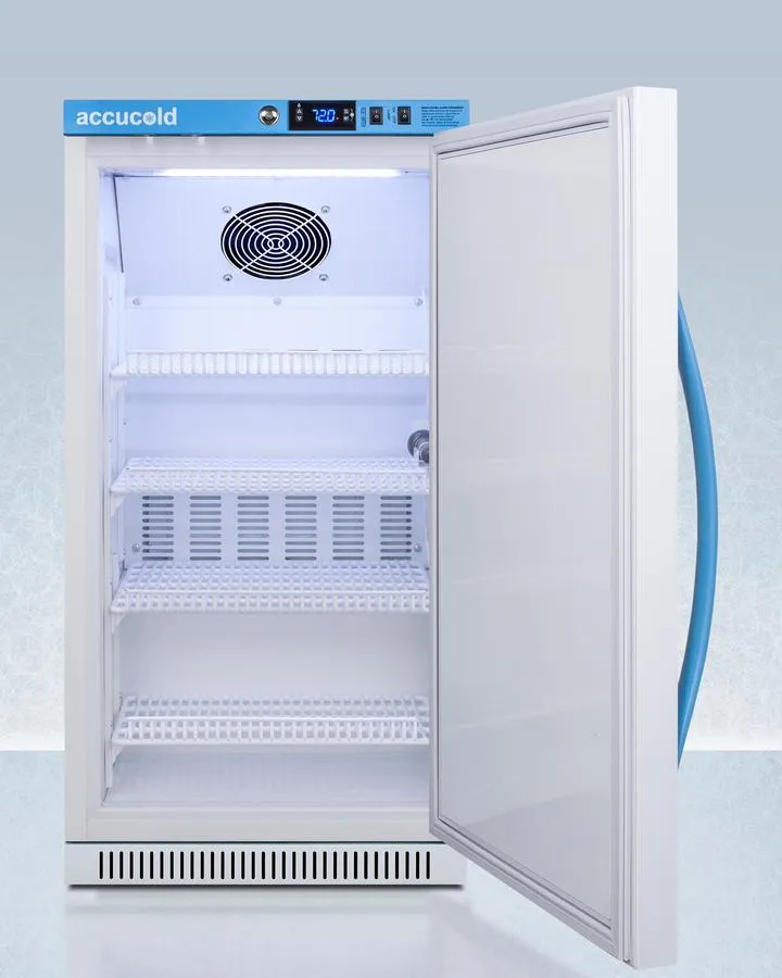 Summit ARS32PVBIADACRT 2.83 CU.FT. Upright Controlled Room Temperature Cabinet, ADA Height