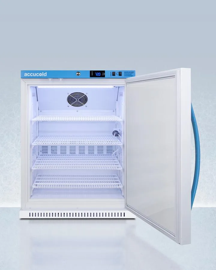 Summit ARS62PVBIADACRT 6 CU.FT. Upright Controlled Room Temperature Cabinet, ADA Height