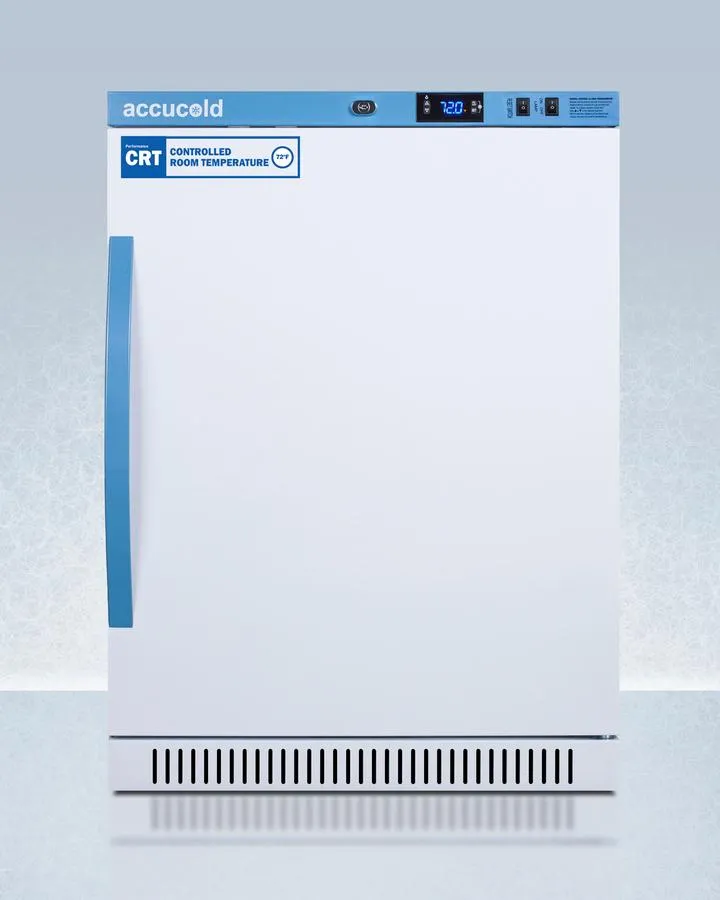 Summit ARS6PVCRT 6 CU.FT. ADA Height Upright Controlled Room Temperature Cabinet