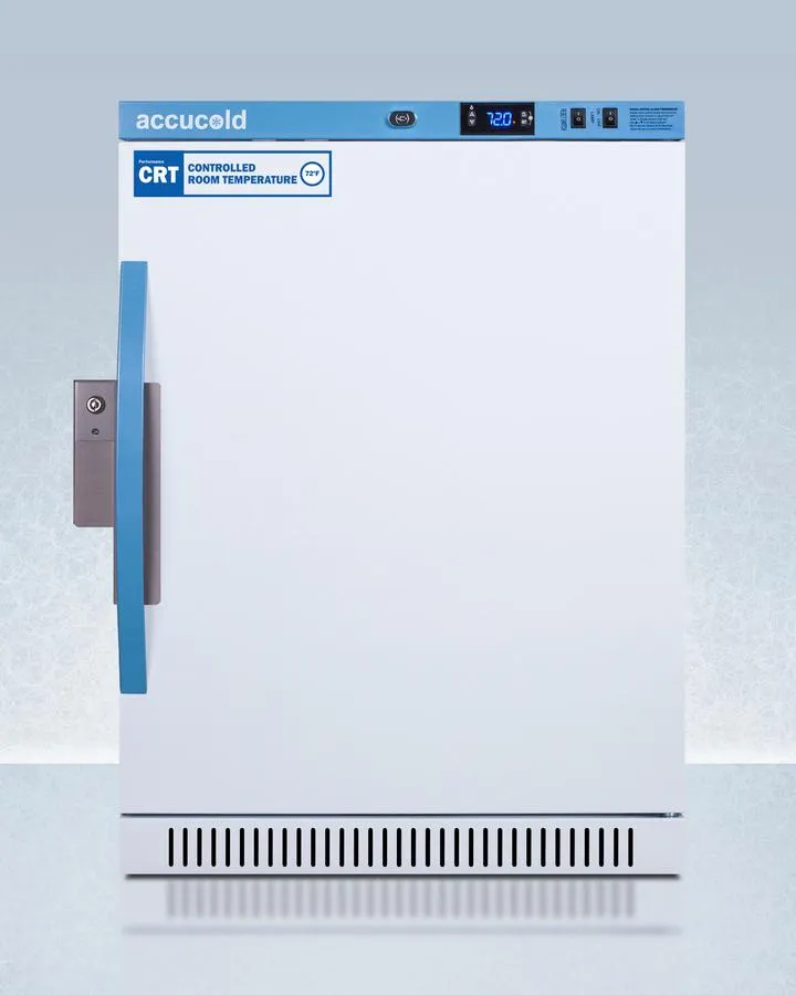 Summit ARS6PVCRT 6 CU.FT. ADA Height Upright Controlled Room Temperature Cabinet