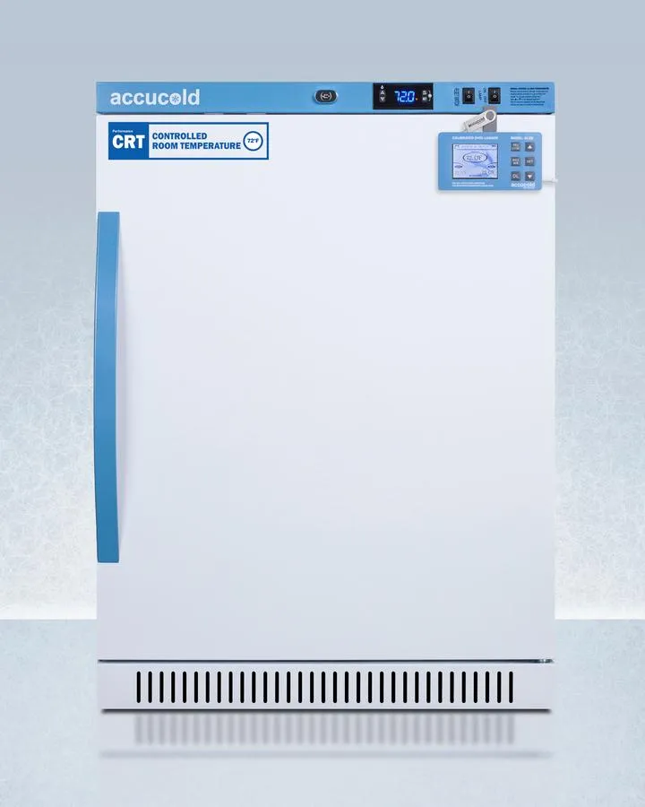 Summit ARS6PVCRT 6 CU.FT. ADA Height Upright Controlled Room Temperature Cabinet