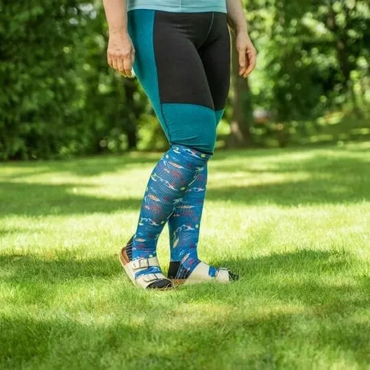 Surfs up Diabetic Compression Socks