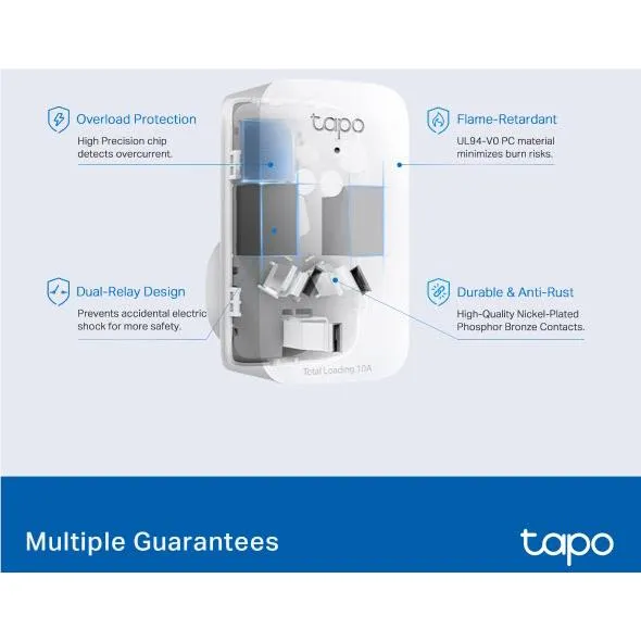 TP-Link Tapo Mini Energy Monitoring Smart Plug (Matter Compatible)