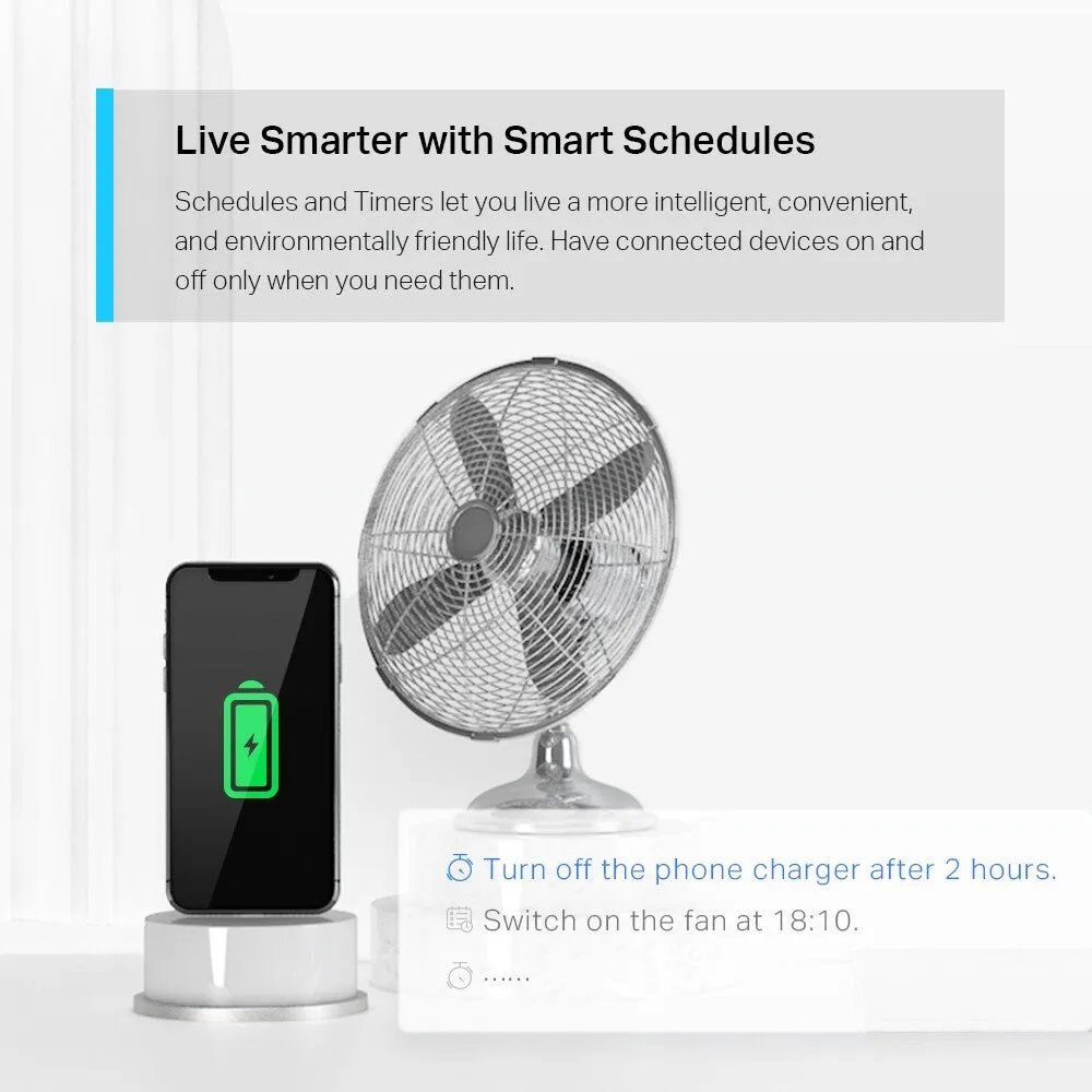 TP-Link Tapo P100 / P110 Mini Smart Home Wifi Socket Plug Remote Control Schedule Auto On/Off Energy Monitoring