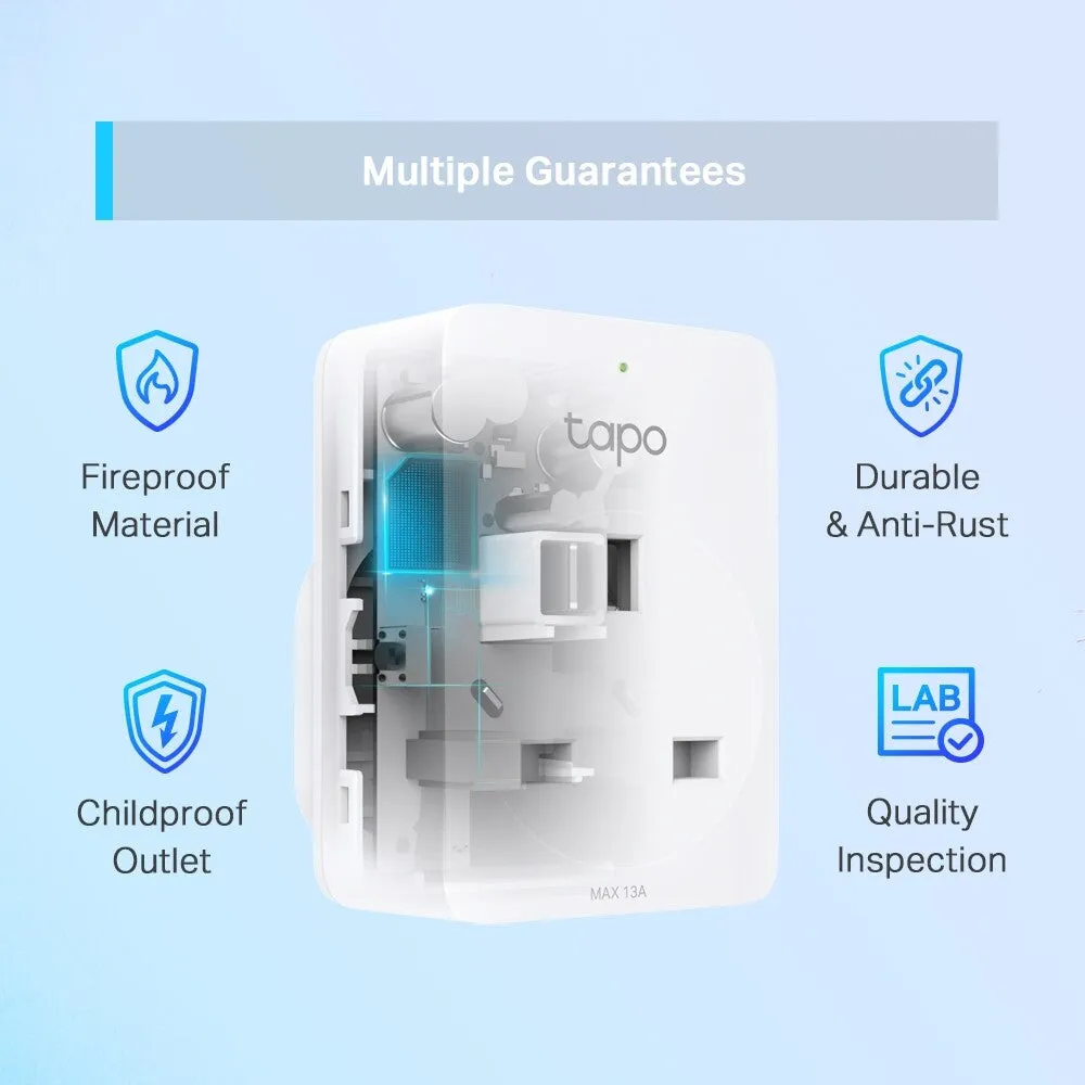 TP-Link Tapo P100 / P110 Mini Smart Home Wifi Socket Plug Remote Control Schedule Auto On/Off Energy Monitoring
