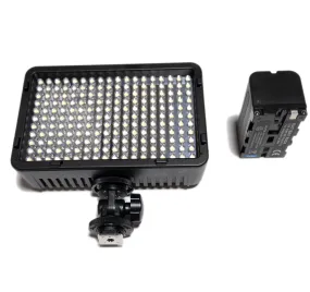 Optimized Title: Professional LED-198 Bi-Color Video Light Kit for Studio and Photography Lighting