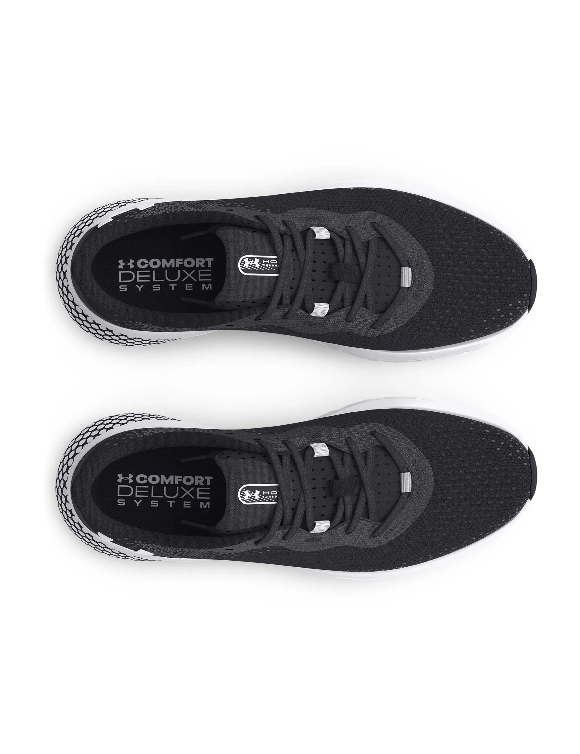 UA HOVR Turbulence 2 Running Shoes - Black/Jet Gray/White