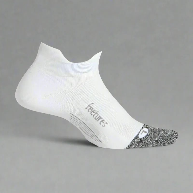 Unisex Elite Ultra Light No Show Tab 23 - White