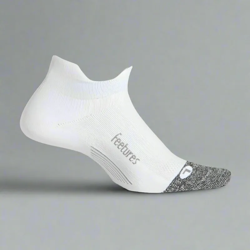 Unisex Elite Ultra Light No Show Tab 23 - White