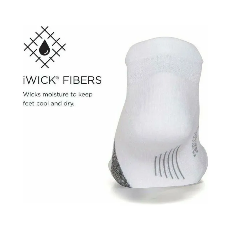 Unisex Elite Ultra Light No Show Tab 23 - White
