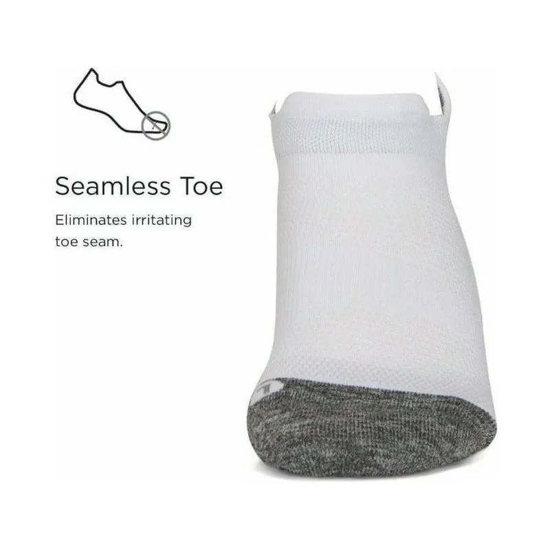 Unisex Elite Ultra Light No Show Tab 23 - White