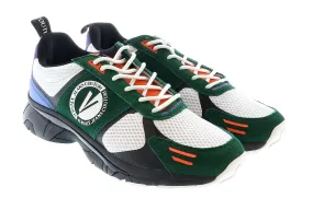 Versace Jeans Couture White/Multi V- Logo Fashion Sneakers-