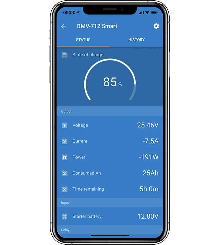 Victron Battery Monitor - BMV-712 Smart