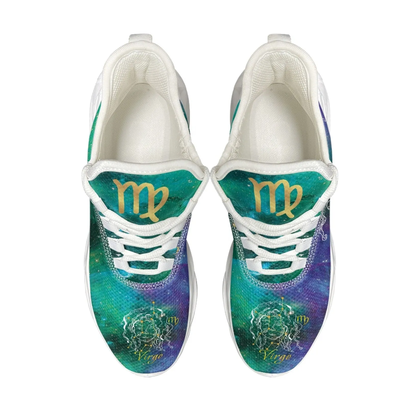 Virgo Zodiac Print on Demand Artwork Max Sole Athletic Shoes