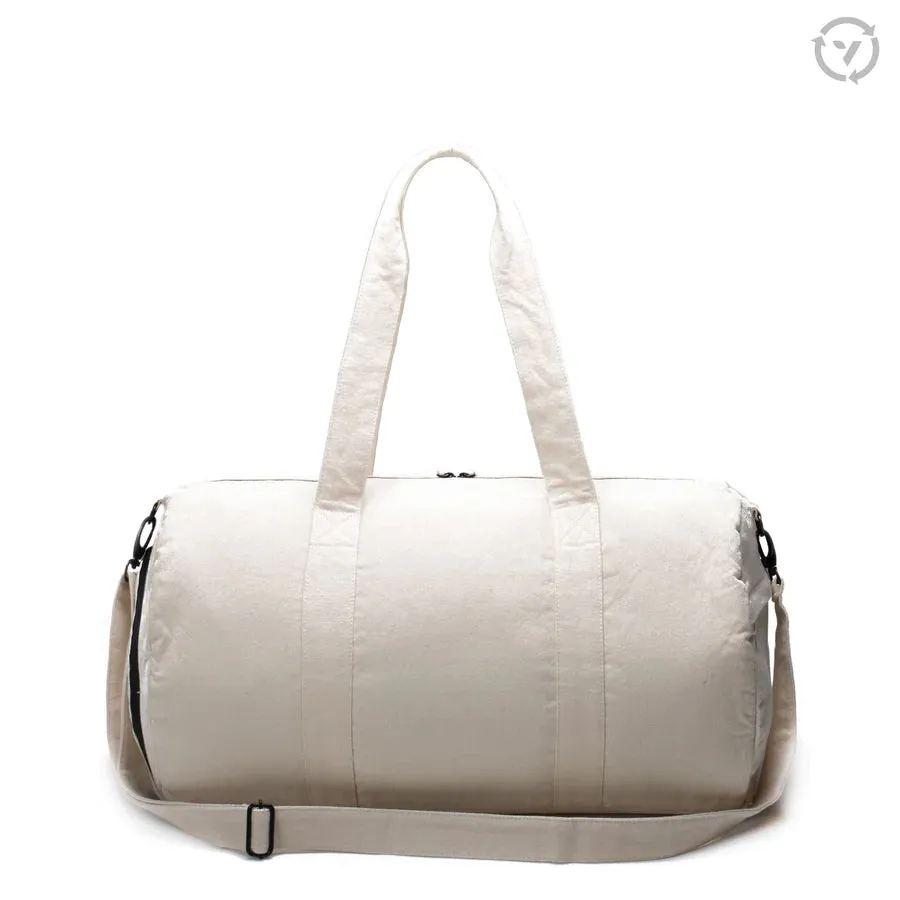 VOORAY Savanna Weekender Duffel - Natural Cotton