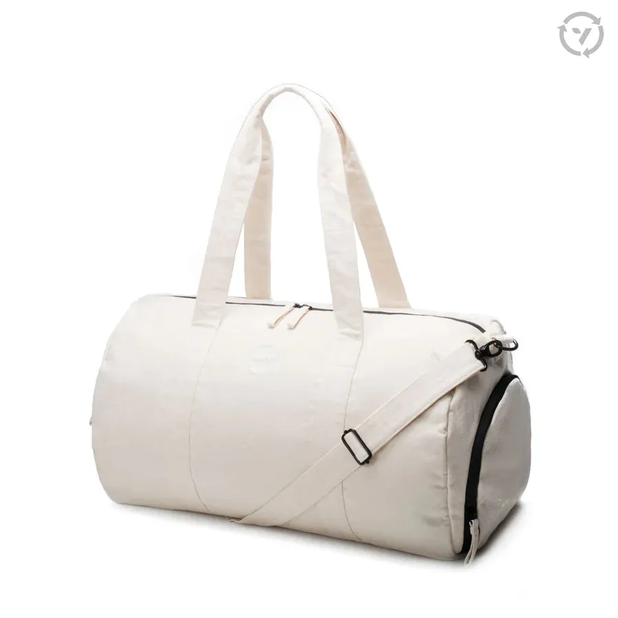 VOORAY Savanna Weekender Duffel - Natural Cotton