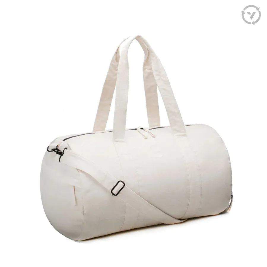 VOORAY Savanna Weekender Duffel - Natural Cotton
