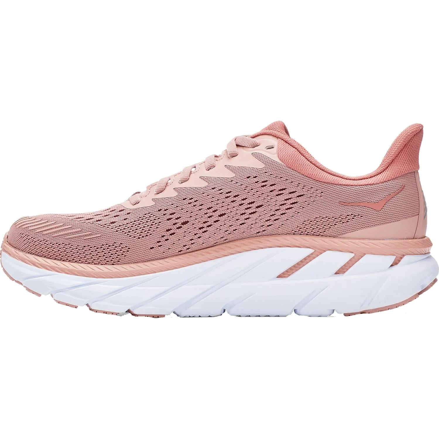 Women's Hoka One One Clifton 7 Misty Rose/Cameo Brown Mesh