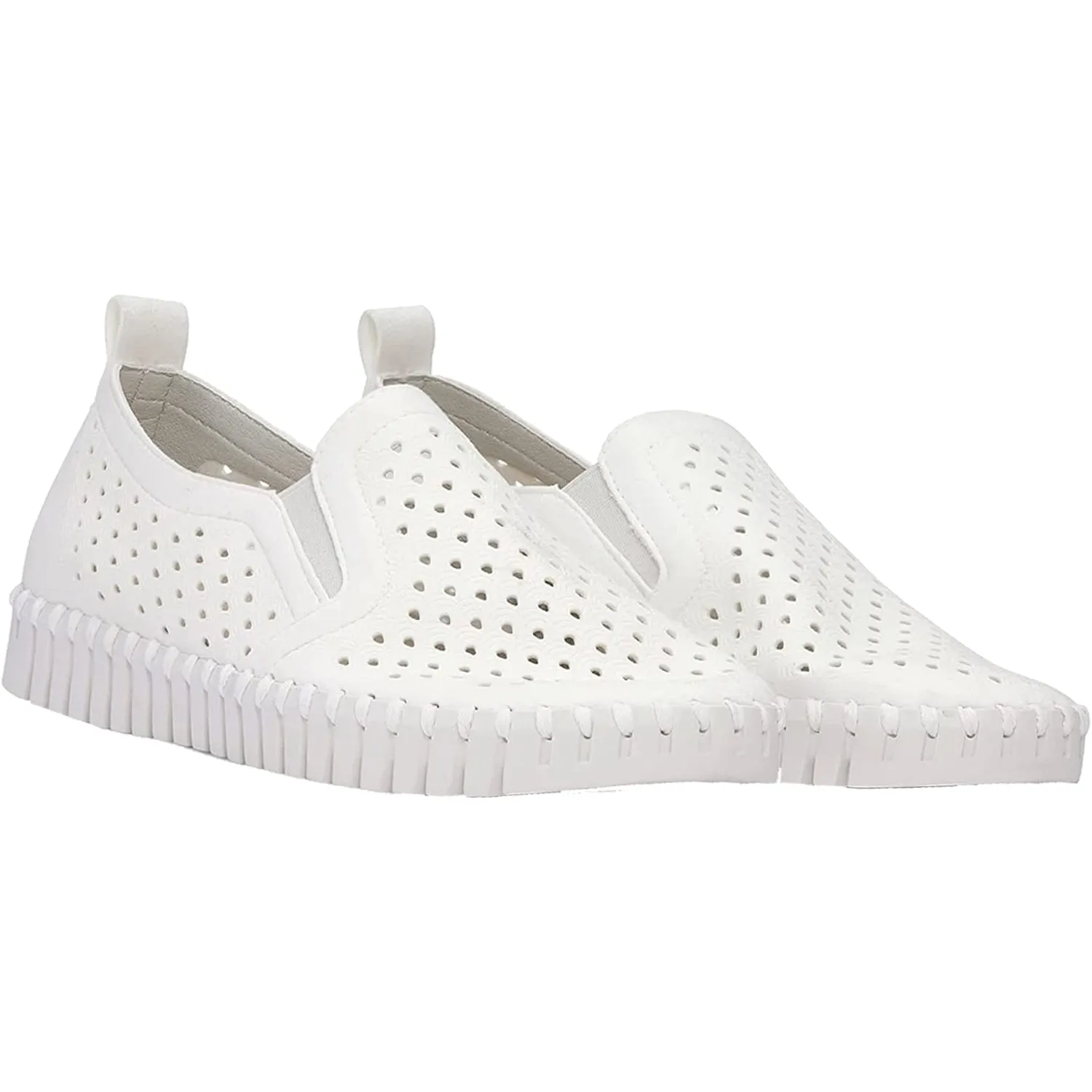 Women's Ilse Jacobsen Tulip 140 White Synthetic