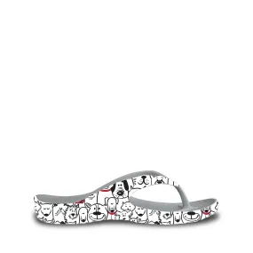 Women's Loudmouth Flip Flops - Woof!