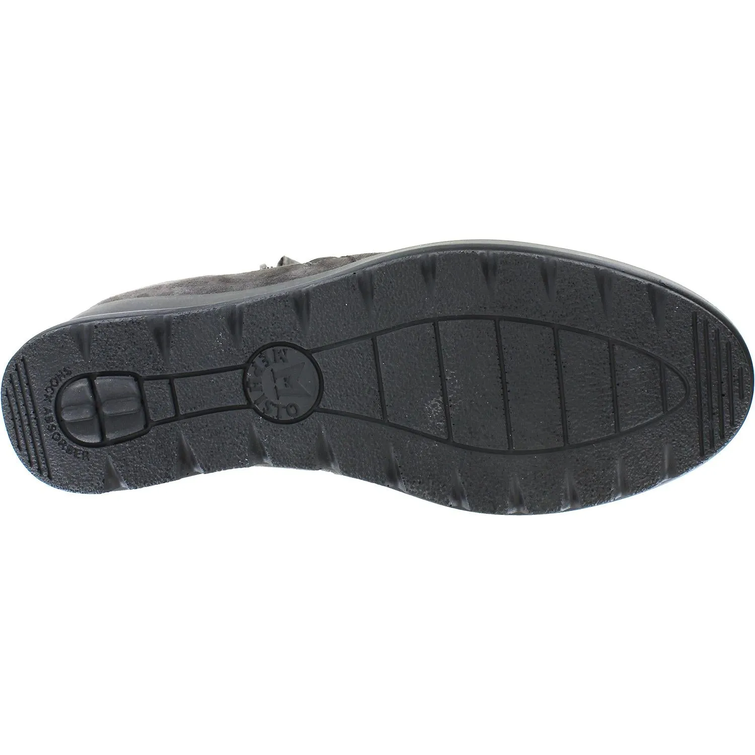 Women's Mephisto Phila Grey Velcalf Suede